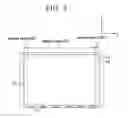 Fig. 03 - Plasma display panel with phosphor layer arranged in non-display area