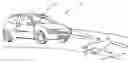 Fig. 01 - System to avoid the collision of a vehicle with animals
