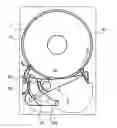 Fig. 01 - Using eddy-currents for releasing actuator suspension assembly of rotary disk storage device