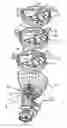 Fig. 01 - Light beam projector with filter set rotating on its own axis