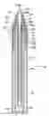 Fig. 02 - Gas pressurized writing instrument and writing instrument refill