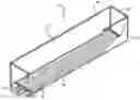 Fig. 01 - Reciprocating conveyor with liquid collecting tray