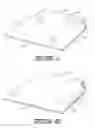 Fig. 02 - Sheets of material having a decorative pattern formed of glitter