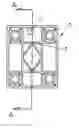Fig. 01 - Simulated stained glass modular electroluminescent articles