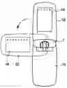 Fig. 01 - Hinge device and cell phone using the hinge device