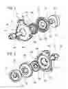 Fig. 02 - Step down gear train for an adjusting device of an automotive vehicle seat