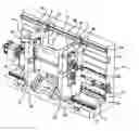 Fig. 01 - Installation for making a cut, crease and the like having a plate-shaped frame