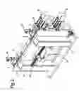 Fig. 03 - Installation for making a cut, crease and the like having a plate-shaped frame