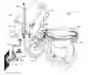 Fig. 01 - Toilet system attached a multi-purpose hand held sprayer