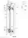 Fig. 40 - Vertical and horizontal adjustable hinge assembly