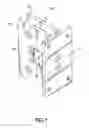 Fig. 02 - Adjustable automatic positioning hinge for glass doors