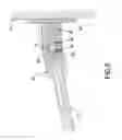 Fig. 06 - Adjustable automatic positioning hinge for glass doors