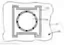 Fig. 01 - Fairing access door with reinforcement and method of manufacture