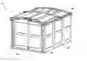 Fig. 01 - Low profile plastic panel enclosure