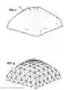 Fig. 04 - Primary-geodesic least surface shapes for predetermined ground plots and functions