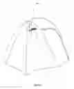 Fig. 02 - Waterproof structure of ventilating window for tent