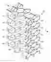 Fig. 01 - Drift eliminator, light trap, and method of forming same