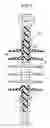Fig. 02 - Bird-pecking-preventive polymer insulator