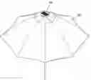 Fig. 01 - Umbrella having solar powered illumination structure