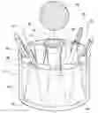 Fig. 01 - Multi-purpose holder having a post
