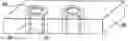 Fig. 01 - Silicon chip carrier with conductive through-vias and method for fabricating same