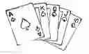 Fig. 01 - 20 card deck poker game and method therefor