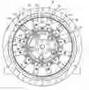 Fig. 01 - Rotor disc for an electrical machine and a retainer