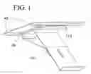 Fig. 02 - System for mounting, accessing, moving and folding away articles under a downwardly facing surface