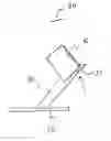 Fig. 01 - Optomechanical switch using laser or light movable liquid crystal