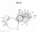 Fig. 07 - Developing apparatus with two toner-supplying bodies that periodically coact