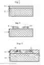 Fig. 02 - Process for making air gap containing semiconducting devices and resulting semiconducting device