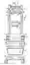 Fig. 04 - Canopy adjustable mounting system for infant warming apparatus