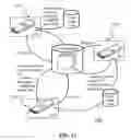 Fig. 10 - Cache-based system management architecture with virtual appliances, network repositories, and virtual appliance transceivers