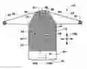 Fig. 01 - Surgical gown with a panel section of elastomeric barrier material