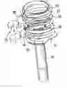 Fig. 01 - Motor vehicle suspension spring compressor
