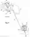 Fig. 09 - Walk-behind lawn mower sulky latch assembly