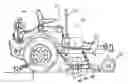 Fig. 01 - Lawnmower having mulching cutter deck assembly