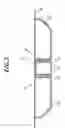 Fig. 07 - Assembly structure of a cooling air supplying duct for use in a refrigerator having cantilever shelves