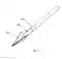 Fig. 11 - Arrow support by magnetic levitation