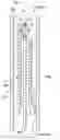 Fig. 01 - Method of cleaning passageways using a mixed phase flow of a gas and a liquid
