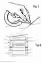 Fig. 04 - Device for controlling the dispensing of tape from a roll