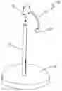 Fig. 01 - Dispenser for disposable paper changing pads on a rolls