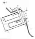 Fig. 02 - Device for accomodating a flat screen in the dome of an automobile