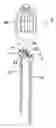 Fig. 01 - LED light with blaze-like radiance effect