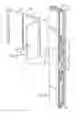 Fig. 05 - Adjustable strike mounting system
