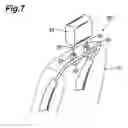 Fig. 08 - Head restraint supporting structure