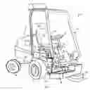 Fig. 02 - Grinder vehicle for removing traffic markings
