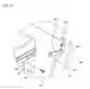Fig. 14 - Door apparatus for drawer type refrigerator