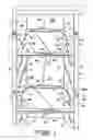 Fig. 02 - Refrigerator compartment housing vertically adjustable shelves, each formed from a piece of tempered glass to which is injection molded a frame in the form of front and rear border members