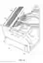 Fig. 08 - Pagewidth printhead with flexible ink delivery extrusion